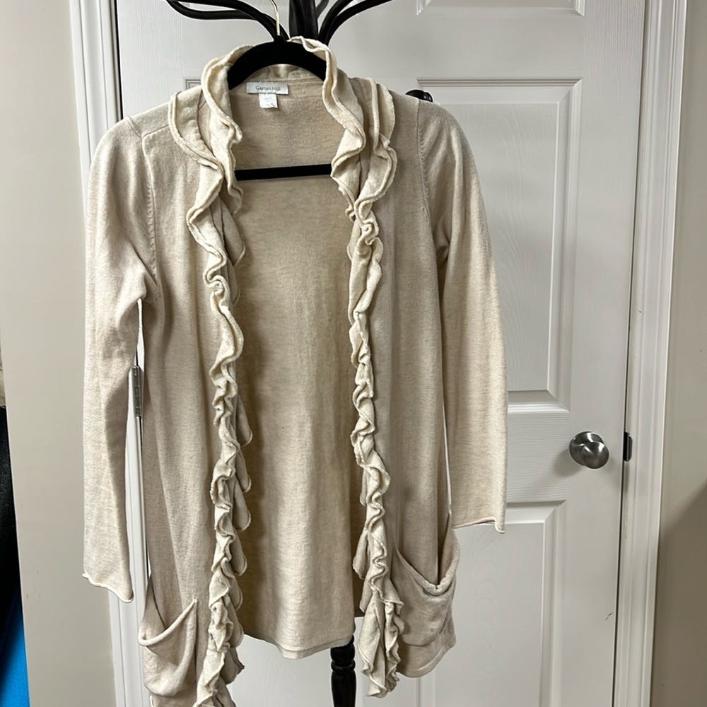 Garnet Hill girls XL cardigan sweater